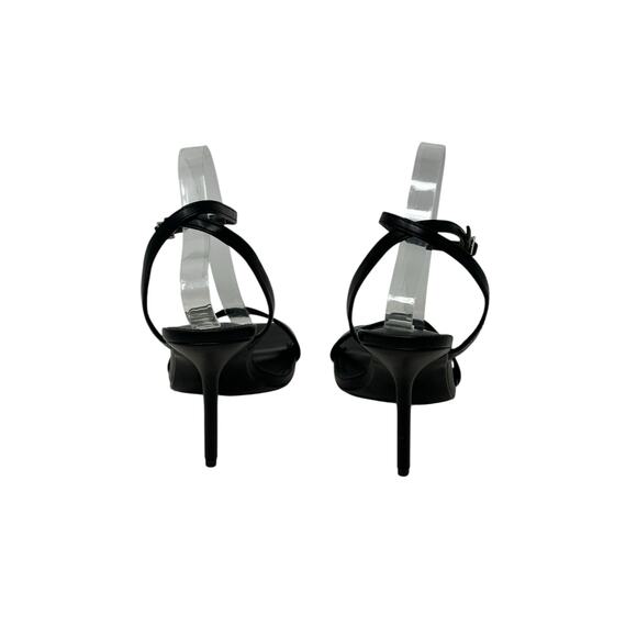 ASOS DESIGN black strappy heeled sandals size 8 - Picture 7 of 15